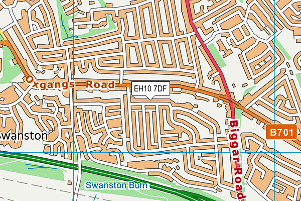 EH10 7DF map - OS VectorMap District (Ordnance Survey) EH10 7DF map - OS VectorMap District (Ordnance Survey)