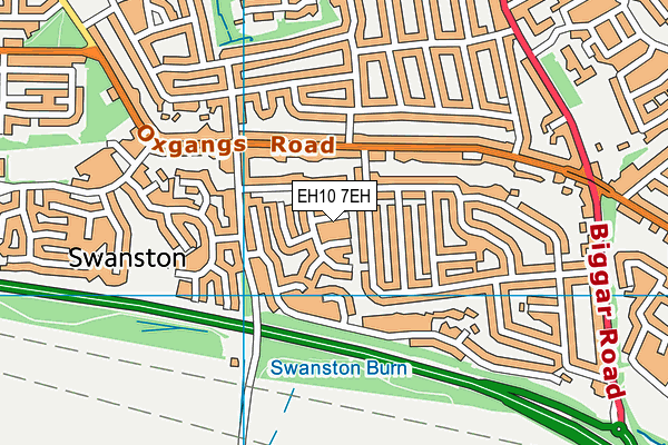 EH10 7EH map - OS VectorMap District (Ordnance Survey) EH10 7EH map - OS VectorMap District (Ordnance Survey)
