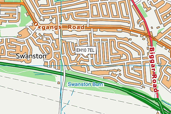 EH10 7EL map - OS VectorMap District (Ordnance Survey) EH10 7EL map - OS VectorMap District (Ordnance Survey)