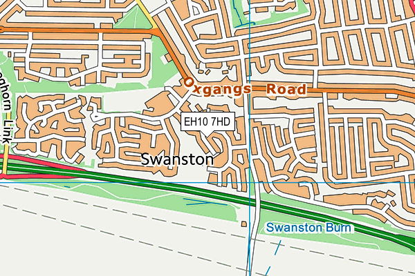 EH10 7HD map - OS VectorMap District (Ordnance Survey) EH10 7HD map - OS VectorMap District (Ordnance Survey)