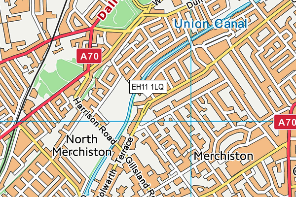 EH11 1LQ map - OS VectorMap District (Ordnance Survey) EH11 1LQ map - OS VectorMap District (Ordnance Survey)