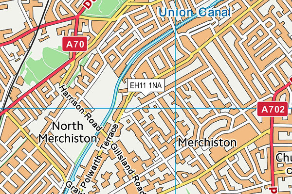 EH11 1NA map - OS VectorMap District (Ordnance Survey) EH11 1NA map - OS VectorMap District (Ordnance Survey)