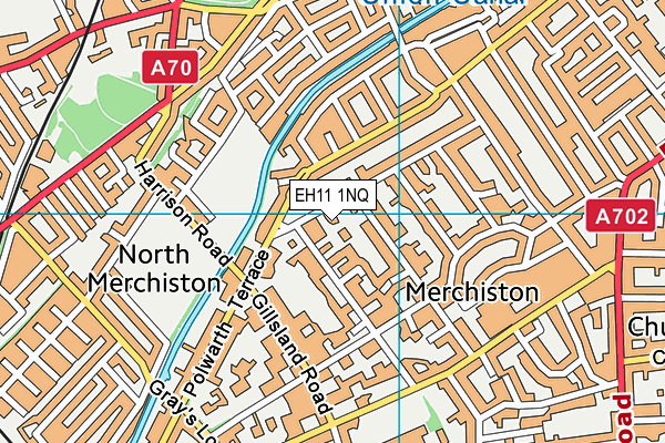 EH11 1NQ map - OS VectorMap District (Ordnance Survey) EH11 1NQ map - OS VectorMap District (Ordnance Survey)