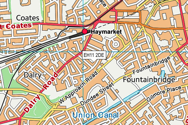 EH11 2DE map - OS VectorMap District (Ordnance Survey) EH11 2DE map - OS VectorMap District (Ordnance Survey)