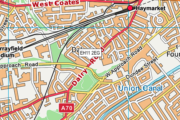 EH11 2EG map - OS VectorMap District (Ordnance Survey) EH11 2EG map - OS VectorMap District (Ordnance Survey)