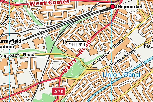 EH11 2EH map - OS VectorMap District (Ordnance Survey) EH11 2EH map - OS VectorMap District (Ordnance Survey)