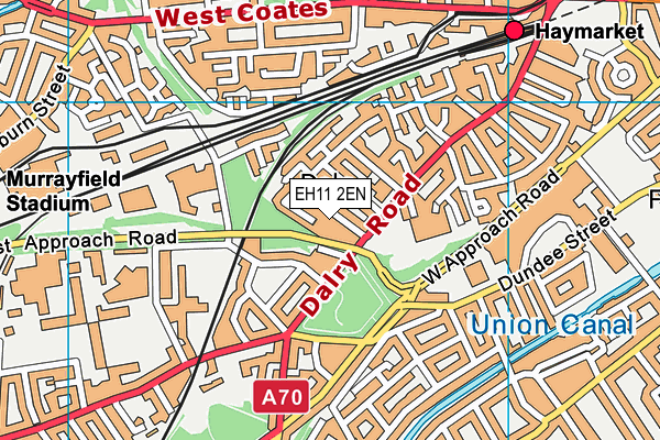 EH11 2EN map - OS VectorMap District (Ordnance Survey) EH11 2EN map - OS VectorMap District (Ordnance Survey)