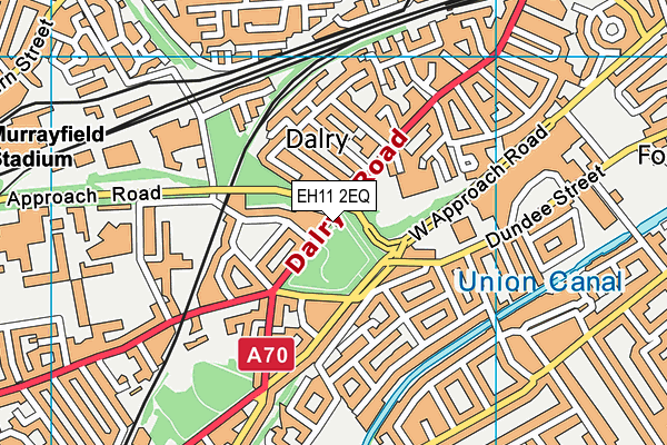 EH11 2EQ map - OS VectorMap District (Ordnance Survey) EH11 2EQ map - OS VectorMap District (Ordnance Survey)