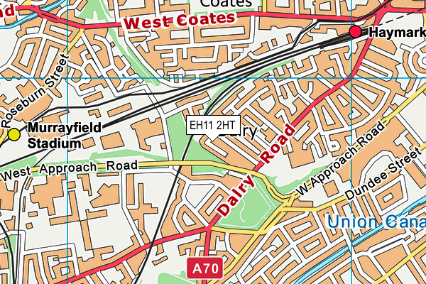 EH11 2HT map - OS VectorMap District (Ordnance Survey) EH11 2HT map - OS VectorMap District (Ordnance Survey)