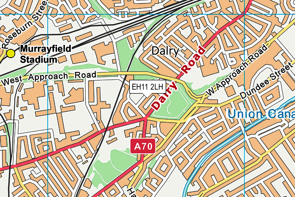 EH11 2LH map - OS VectorMap District (Ordnance Survey) EH11 2LH map - OS VectorMap District (Ordnance Survey)