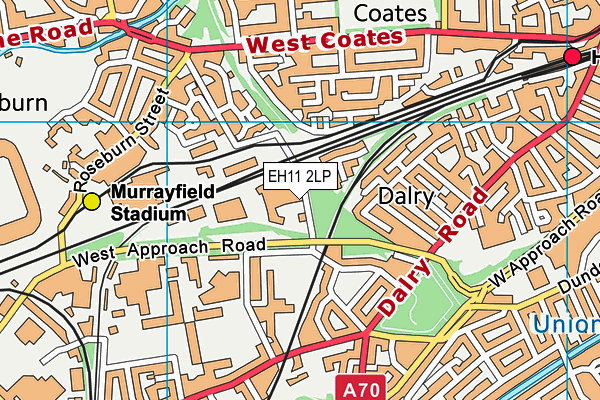 EH11 2LP map - OS VectorMap District (Ordnance Survey) EH11 2LP map - OS VectorMap District (Ordnance Survey)