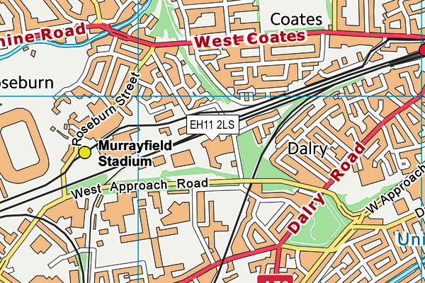EH11 2LS map - OS VectorMap District (Ordnance Survey) EH11 2LS map - OS VectorMap District (Ordnance Survey)