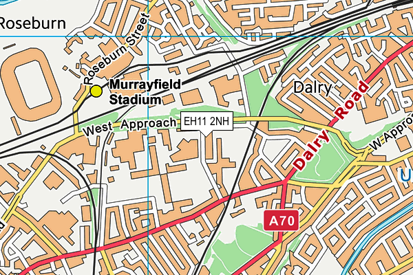 EH11 2NH map - OS VectorMap District (Ordnance Survey) EH11 2NH map - OS VectorMap District (Ordnance Survey)
