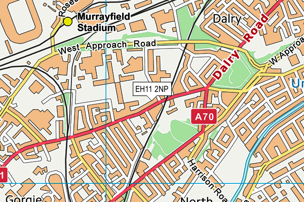 EH11 2NP map - OS VectorMap District (Ordnance Survey) EH11 2NP map - OS VectorMap District (Ordnance Survey)