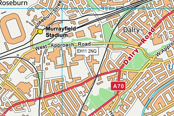 EH11 2NQ map - OS VectorMap District (Ordnance Survey) EH11 2NQ map - OS VectorMap District (Ordnance Survey)