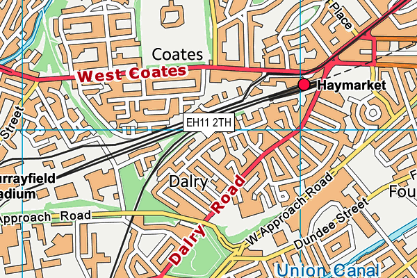 EH11 2TH map - OS VectorMap District (Ordnance Survey) EH11 2TH map - OS VectorMap District (Ordnance Survey)