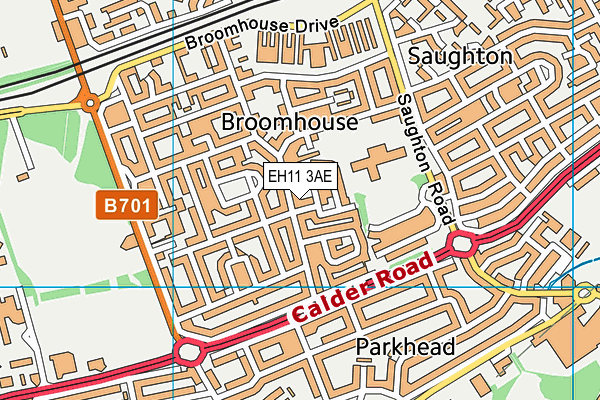 EH11 3AE map - OS VectorMap District (Ordnance Survey) EH11 3AE map - OS VectorMap District (Ordnance Survey)