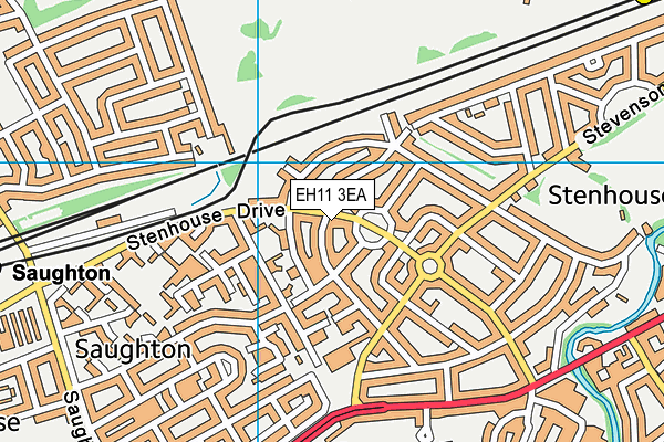 EH11 3EA map - OS VectorMap District (Ordnance Survey) EH11 3EA map - OS VectorMap District (Ordnance Survey)