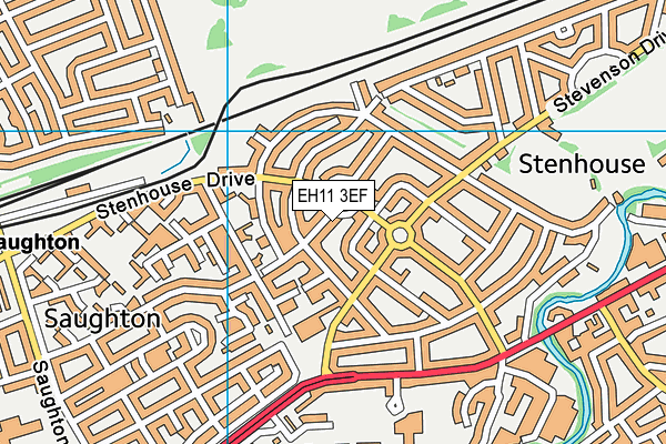 EH11 3EF map - OS VectorMap District (Ordnance Survey) EH11 3EF map - OS VectorMap District (Ordnance Survey)
