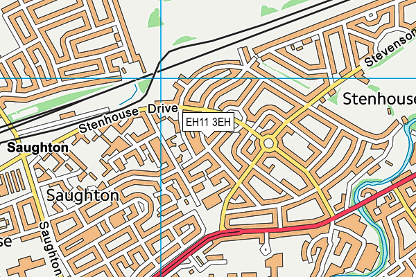 EH11 3EH map - OS VectorMap District (Ordnance Survey) EH11 3EH map - OS VectorMap District (Ordnance Survey)