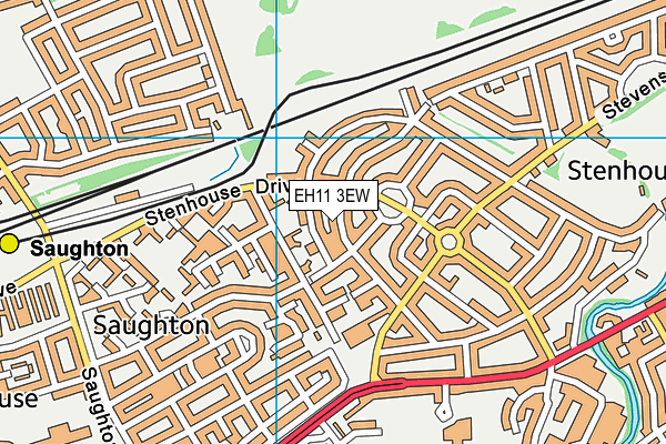 EH11 3EW map - OS VectorMap District (Ordnance Survey) EH11 3EW map - OS VectorMap District (Ordnance Survey)