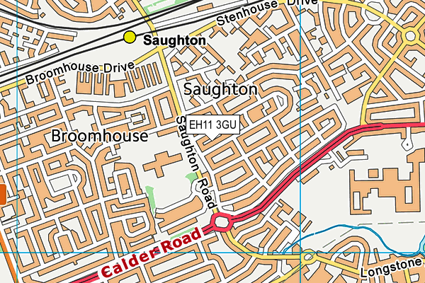 EH11 3GU map - OS VectorMap District (Ordnance Survey) EH11 3GU map - OS VectorMap District (Ordnance Survey)