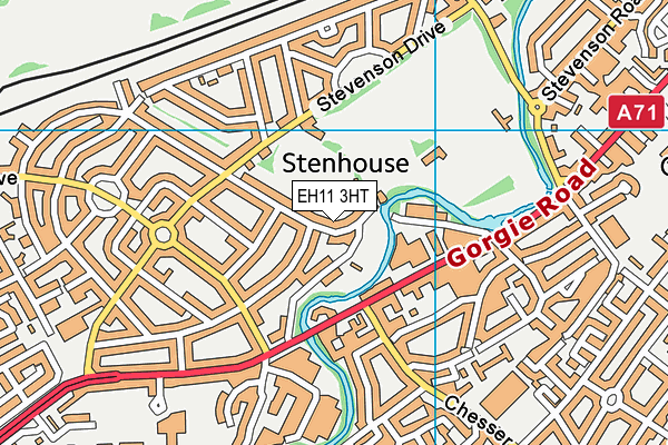 EH11 3HT map - OS VectorMap District (Ordnance Survey) EH11 3HT map - OS VectorMap District (Ordnance Survey)