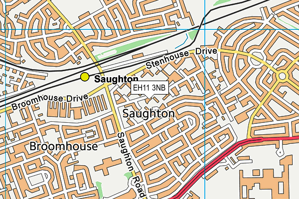 EH11 3NB map - OS VectorMap District (Ordnance Survey) EH11 3NB map - OS VectorMap District (Ordnance Survey)