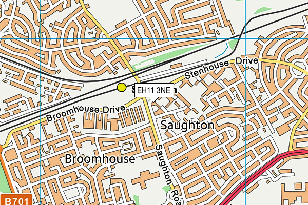 EH11 3NE map - OS VectorMap District (Ordnance Survey) EH11 3NE map - OS VectorMap District (Ordnance Survey)