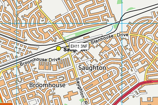 EH11 3NF map - OS VectorMap District (Ordnance Survey) EH11 3NF map - OS VectorMap District (Ordnance Survey)