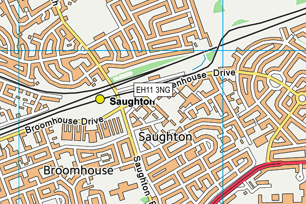 EH11 3NG map - OS VectorMap District (Ordnance Survey) EH11 3NG map - OS VectorMap District (Ordnance Survey)