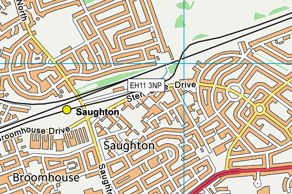 EH11 3NP map - OS VectorMap District (Ordnance Survey) EH11 3NP map - OS VectorMap District (Ordnance Survey)