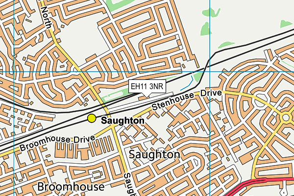 EH11 3NR map - OS VectorMap District (Ordnance Survey) EH11 3NR map - OS VectorMap District (Ordnance Survey)