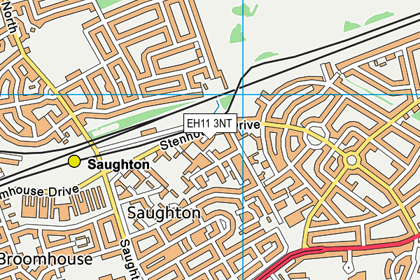 EH11 3NT map - OS VectorMap District (Ordnance Survey) EH11 3NT map - OS VectorMap District (Ordnance Survey)