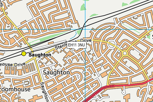 EH11 3NU map - OS VectorMap District (Ordnance Survey) EH11 3NU map - OS VectorMap District (Ordnance Survey)