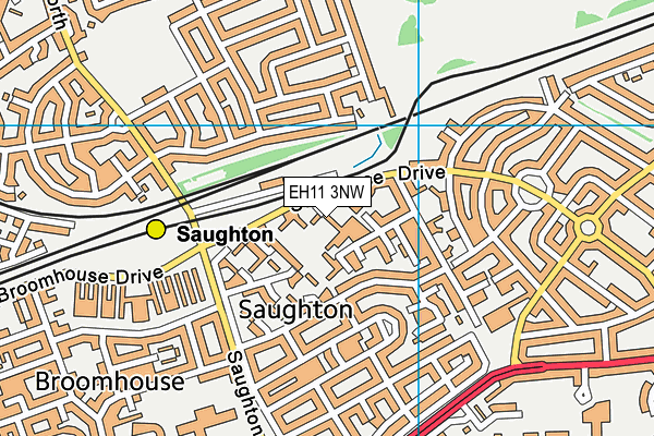 EH11 3NW map - OS VectorMap District (Ordnance Survey) EH11 3NW map - OS VectorMap District (Ordnance Survey)