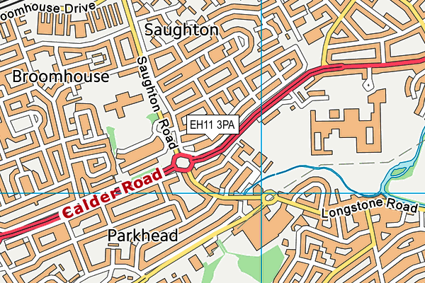 EH11 3PA map - OS VectorMap District (Ordnance Survey) EH11 3PA map - OS VectorMap District (Ordnance Survey)