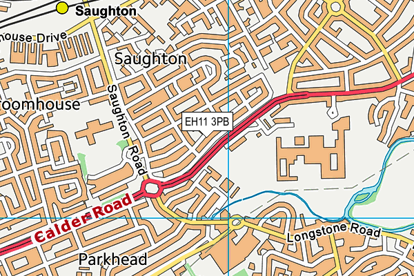 EH11 3PB map - OS VectorMap District (Ordnance Survey) EH11 3PB map - OS VectorMap District (Ordnance Survey)