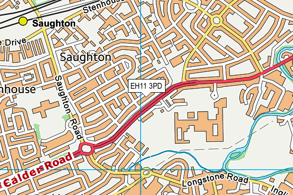 EH11 3PD map - OS VectorMap District (Ordnance Survey) EH11 3PD map - OS VectorMap District (Ordnance Survey)