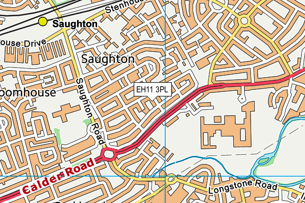 EH11 3PL map - OS VectorMap District (Ordnance Survey) EH11 3PL map - OS VectorMap District (Ordnance Survey)