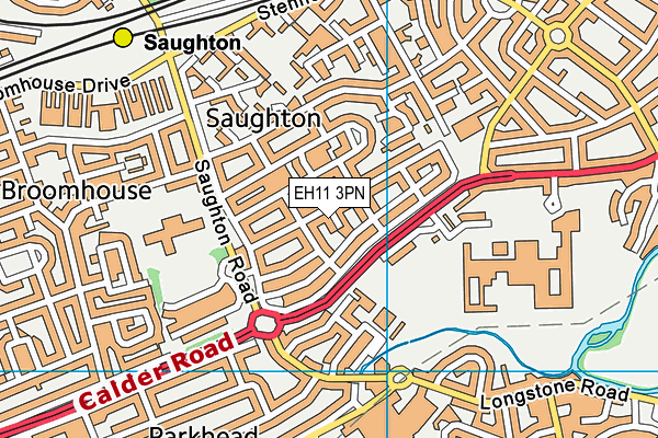 EH11 3PN map - OS VectorMap District (Ordnance Survey) EH11 3PN map - OS VectorMap District (Ordnance Survey)