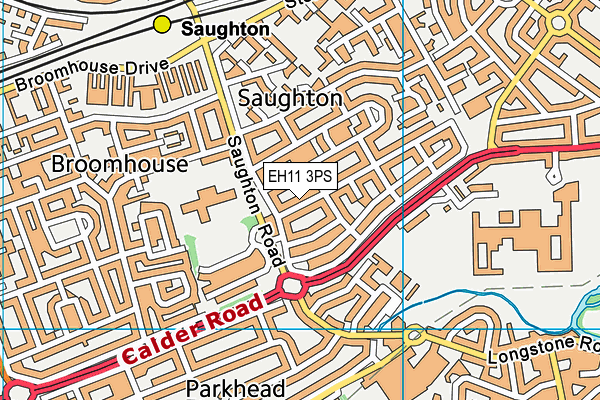 EH11 3PS map - OS VectorMap District (Ordnance Survey) EH11 3PS map - OS VectorMap District (Ordnance Survey)