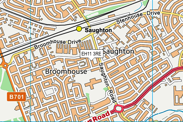 EH11 3RE map - OS VectorMap District (Ordnance Survey) EH11 3RE map - OS VectorMap District (Ordnance Survey)