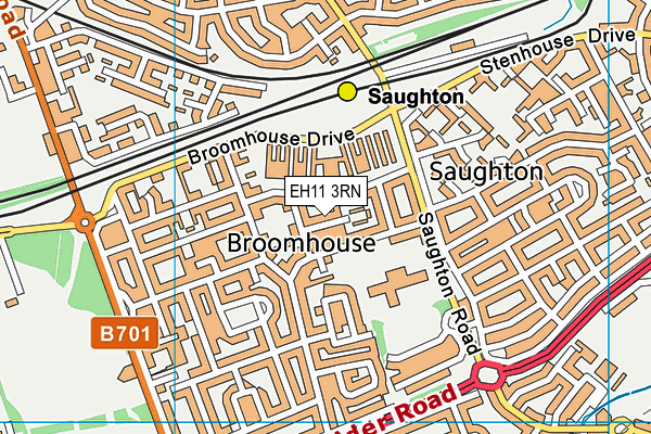 EH11 3RN map - OS VectorMap District (Ordnance Survey) EH11 3RN map - OS VectorMap District (Ordnance Survey)