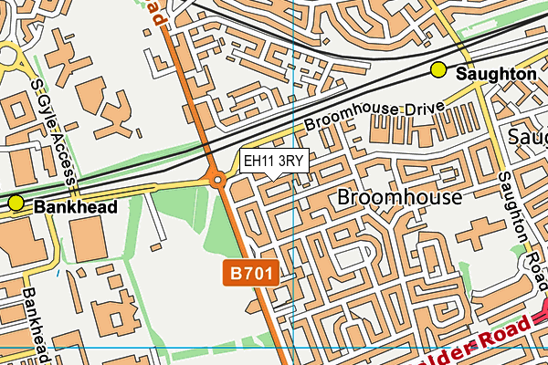 EH11 3RY map - OS VectorMap District (Ordnance Survey) EH11 3RY map - OS VectorMap District (Ordnance Survey)