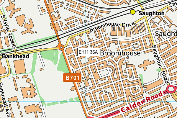 EH11 3SA map - OS VectorMap District (Ordnance Survey) EH11 3SA map - OS VectorMap District (Ordnance Survey)