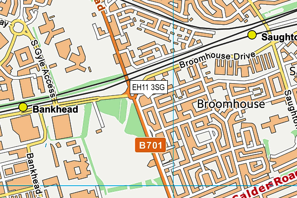 EH11 3SG map - OS VectorMap District (Ordnance Survey) EH11 3SG map - OS VectorMap District (Ordnance Survey)
