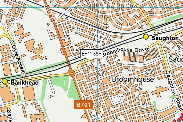 EH11 3SH map - OS VectorMap District (Ordnance Survey) EH11 3SH map - OS VectorMap District (Ordnance Survey)