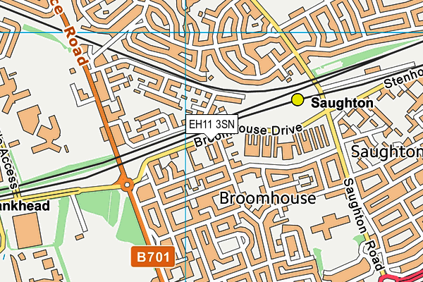 EH11 3SN map - OS VectorMap District (Ordnance Survey) EH11 3SN map - OS VectorMap District (Ordnance Survey)
