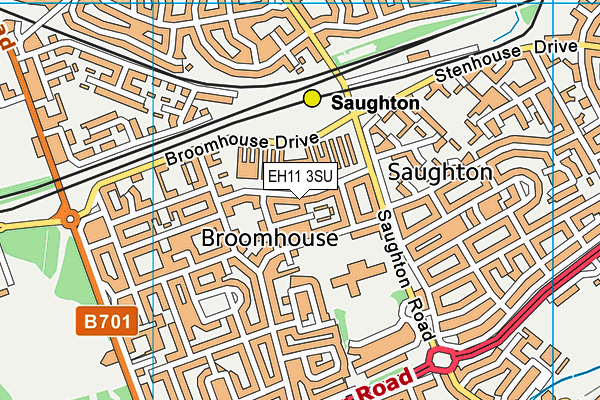 EH11 3SU map - OS VectorMap District (Ordnance Survey) EH11 3SU map - OS VectorMap District (Ordnance Survey)